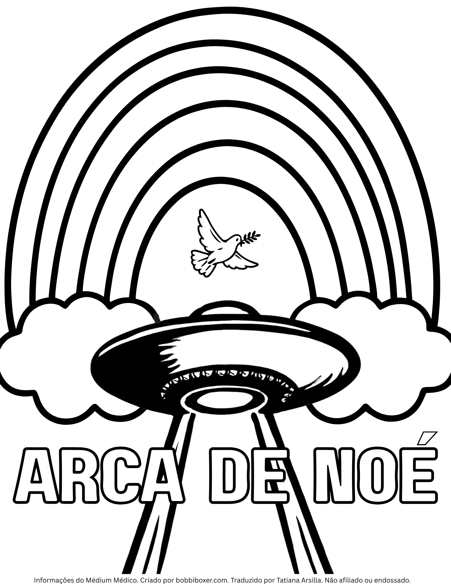 PORTUGUESE Noah’s Ark Coloring