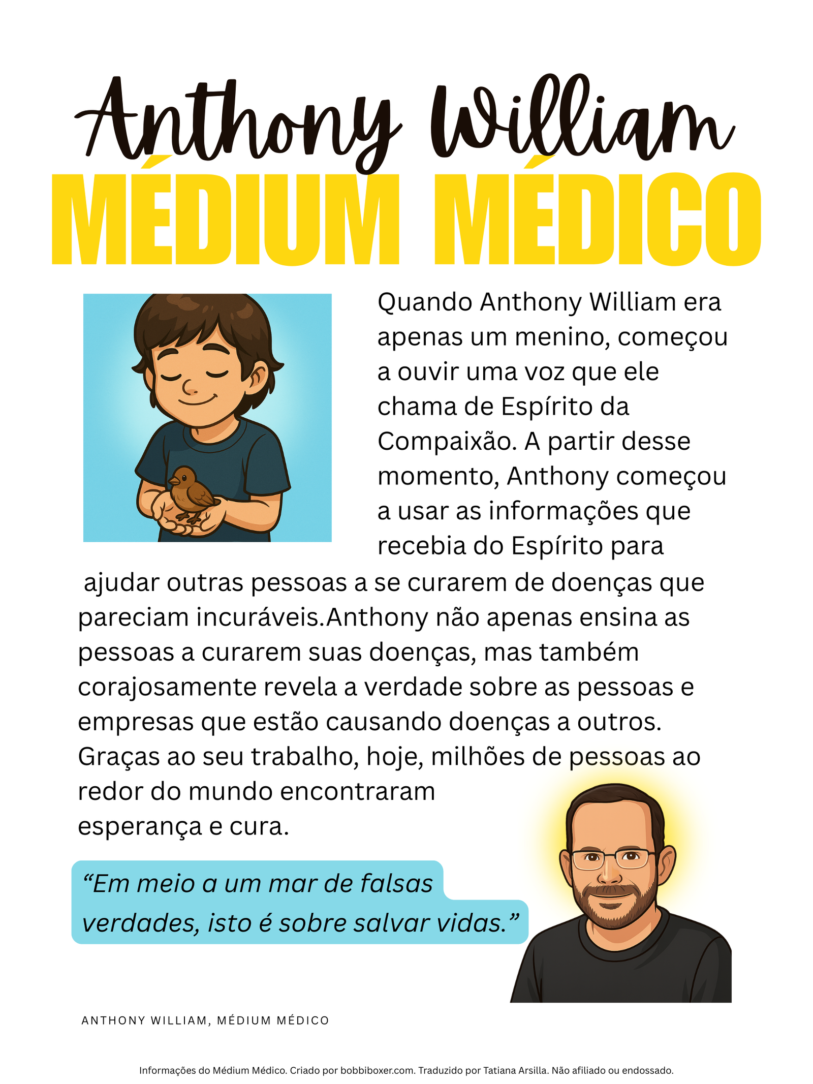 Portuguese Medical Medium Bio