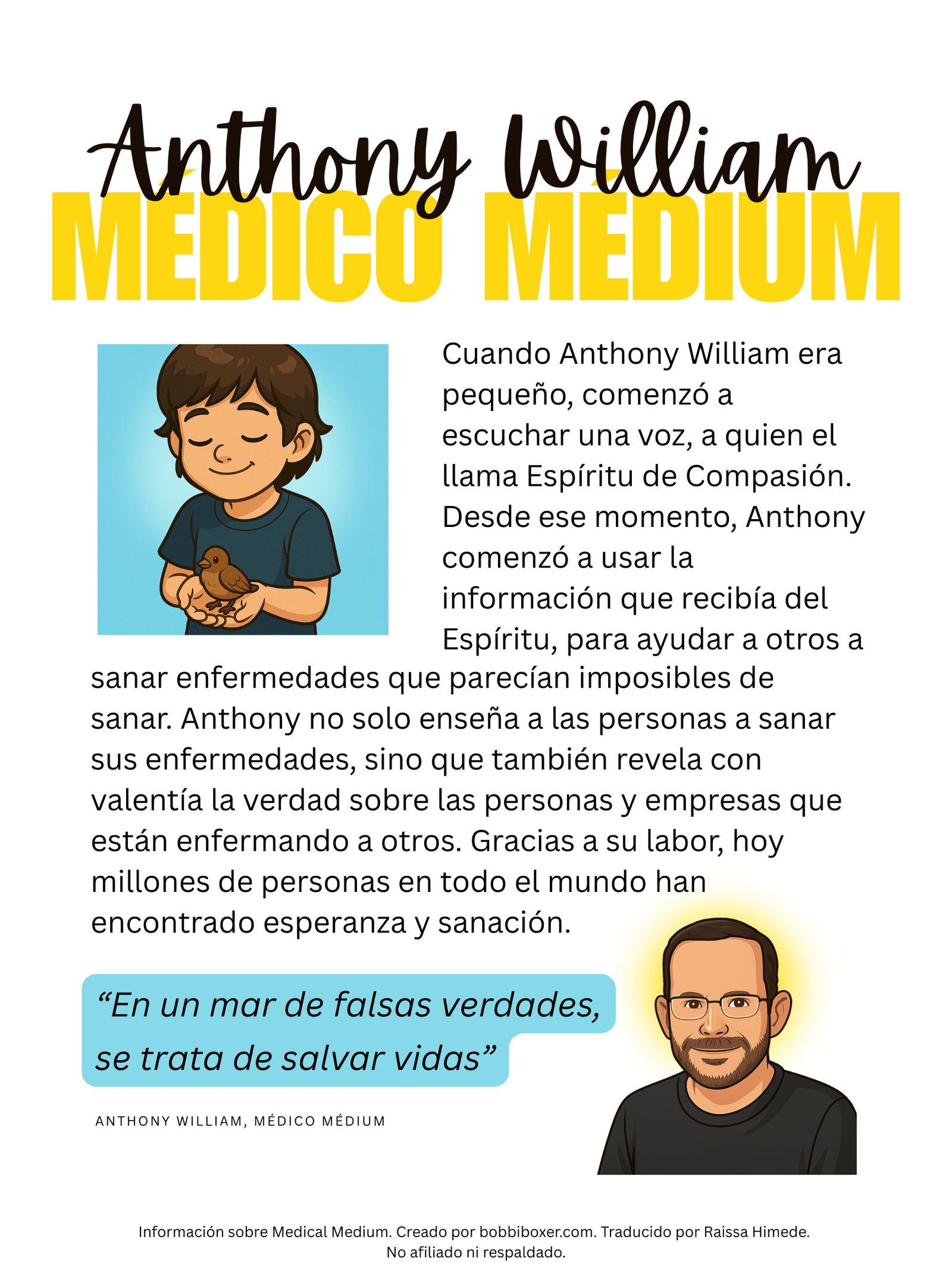 SPANISH Medical Medium Bio