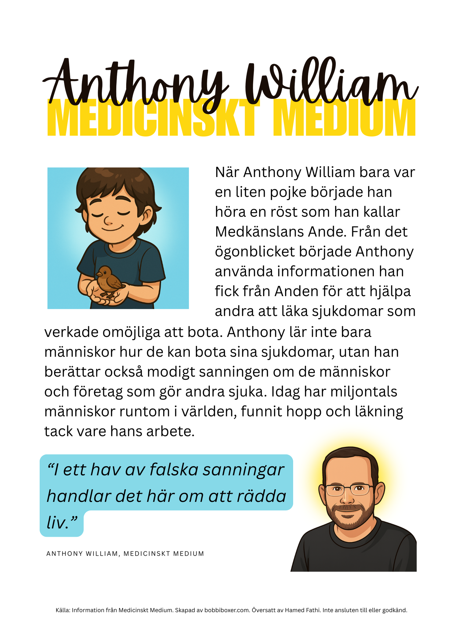 Swedish Medical Medium Bio