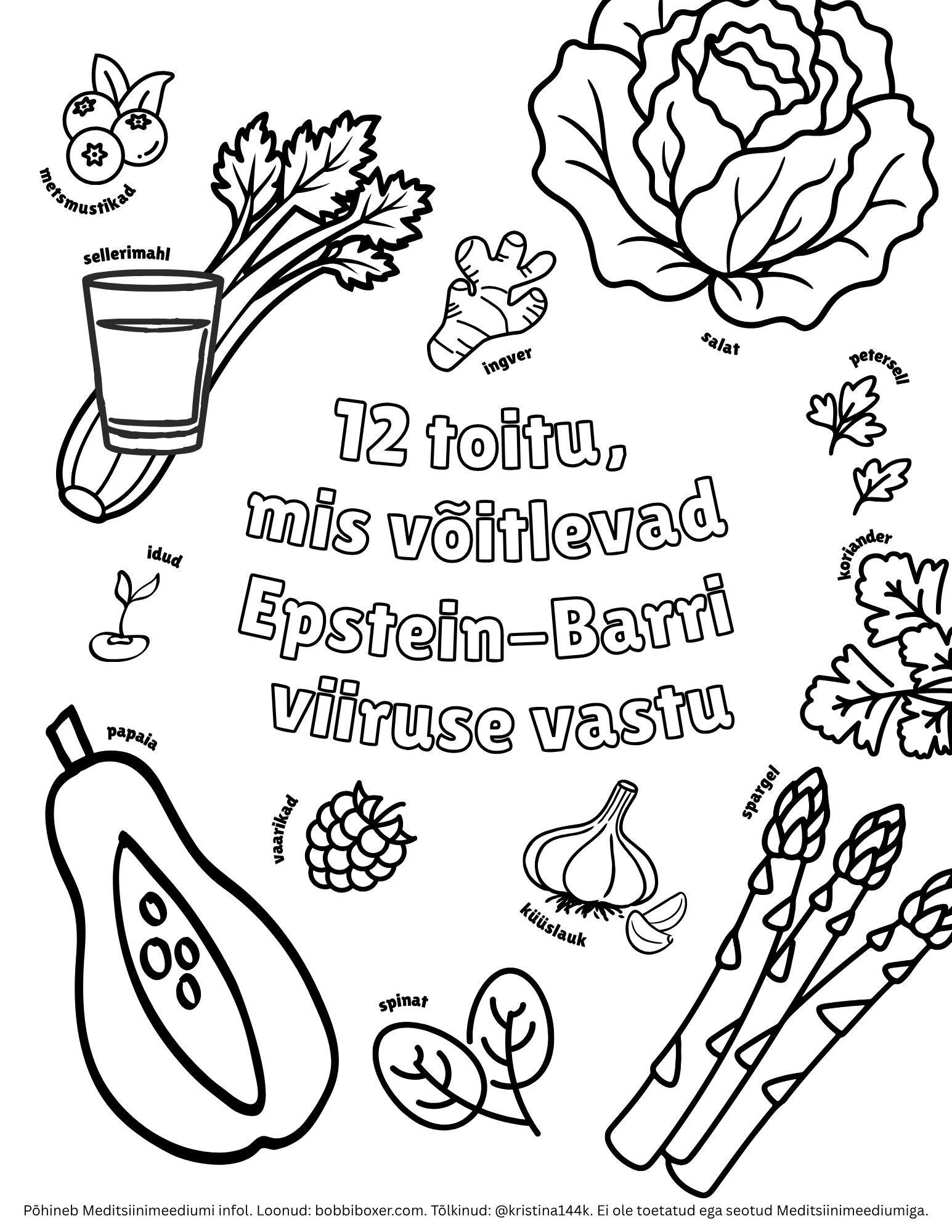 ESTONIAN 12 foods that help fight EBV